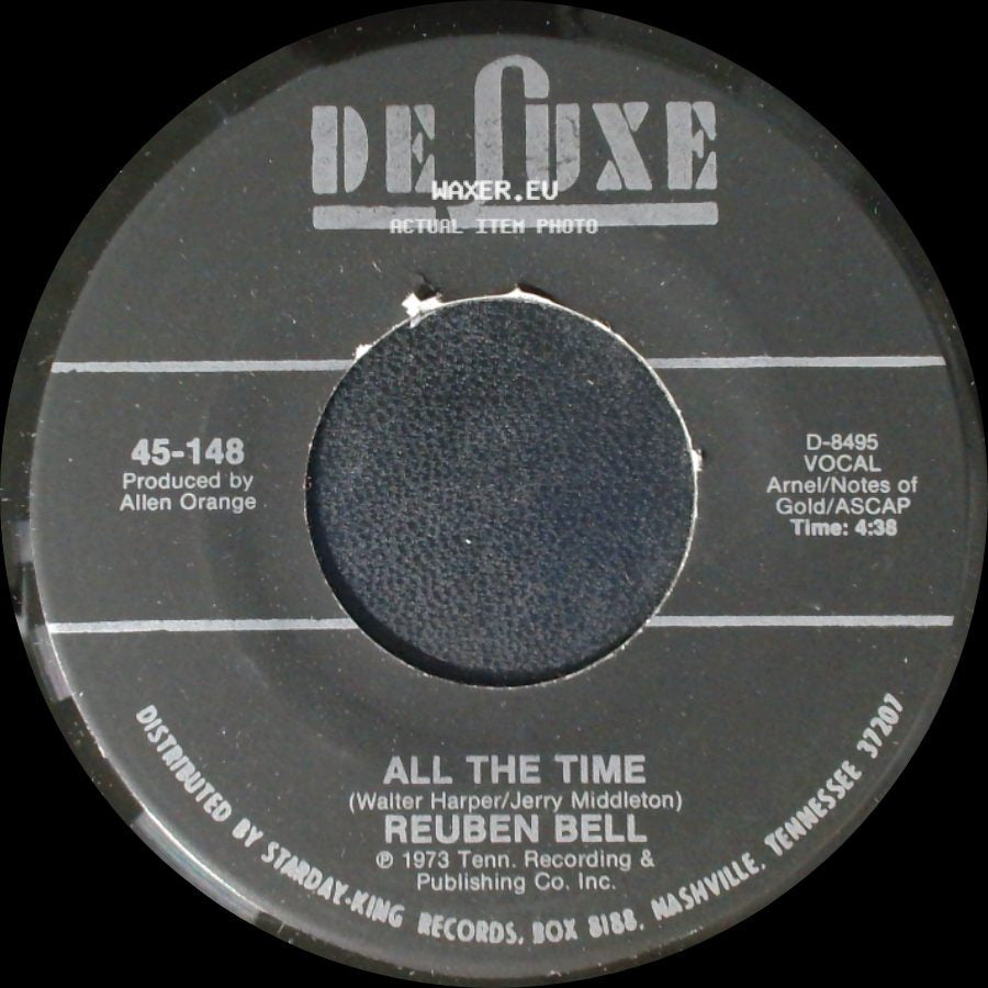Reuben Bell - All The Time / Leave My Kitten Alone side A