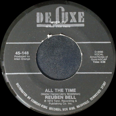Reuben Bell - All The Time / Leave My Kitten Alone side A
