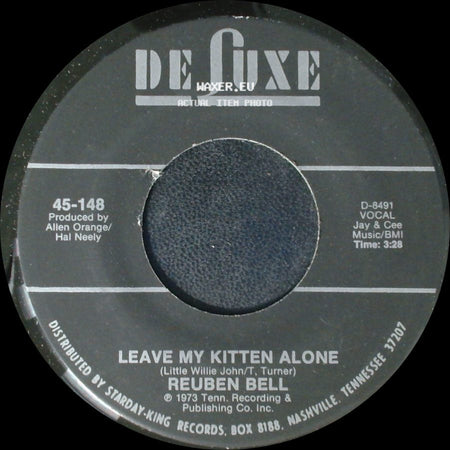 Reuben Bell - All The Time / Leave My Kitten Alone side B