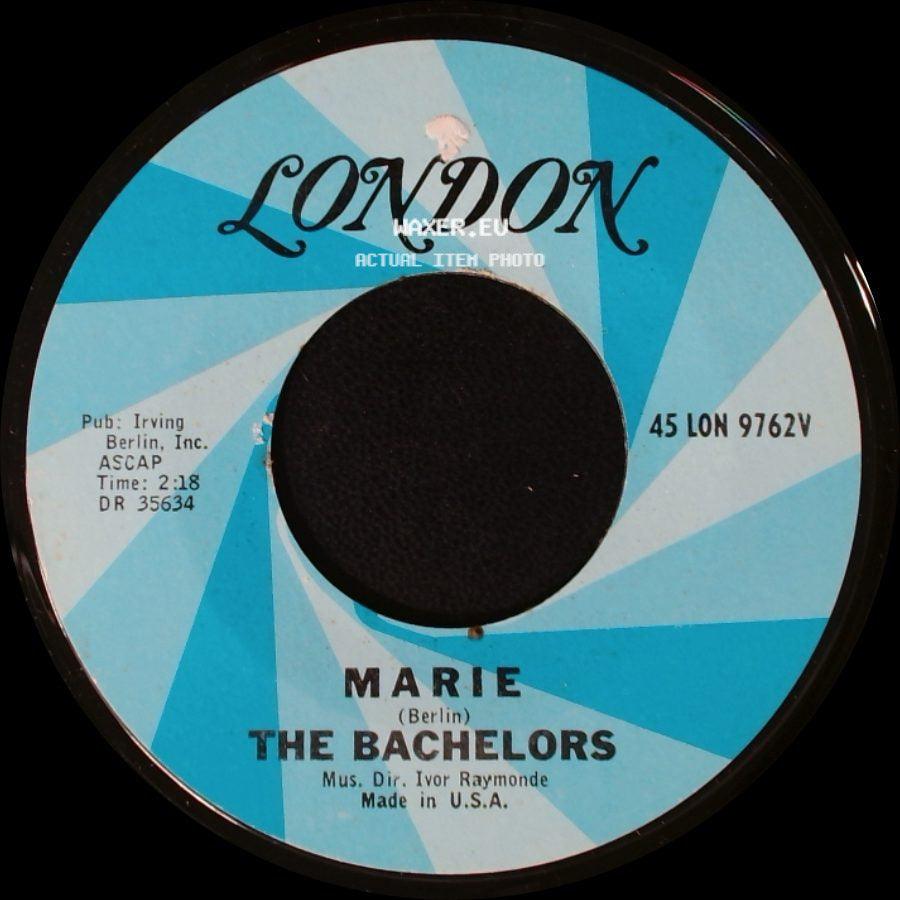 The Bachelors - You Can Tell / Marie side B