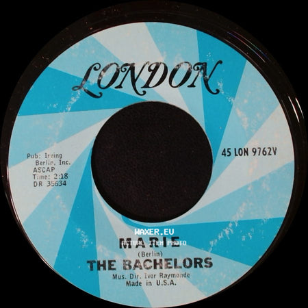 The Bachelors - You Can Tell / Marie side B
