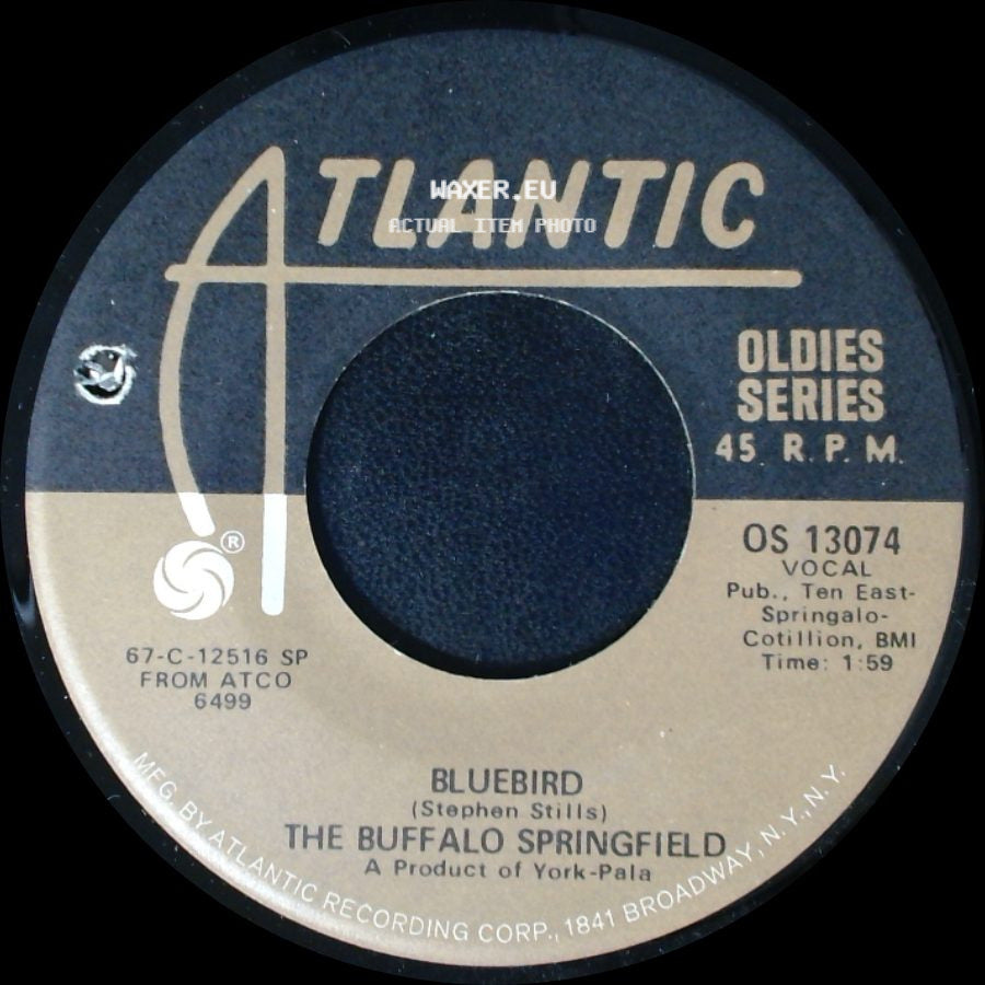 The Buffalo Springfield - Bluebird / Mr. Soul side A