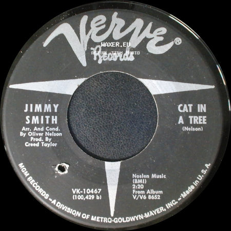 Jimmy Smith - Cat In A Tree / Cat In A Tree side A