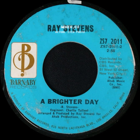 Ray Stevens - A Brighter Day / Everything Is Beautiful side A