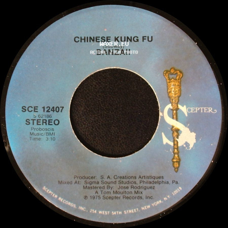 Banzaii - Chinese Kung Fu (Disco Version) / Chinese Kung Fu side B