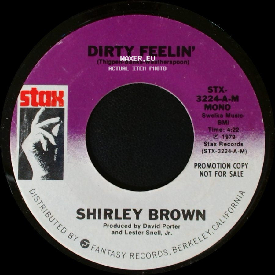 Shirley Brown - Dirty Feelin' / Dirty Feelin' side A