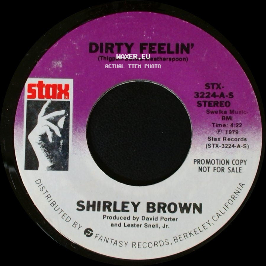 Shirley Brown - Dirty Feelin' / Dirty Feelin' side B