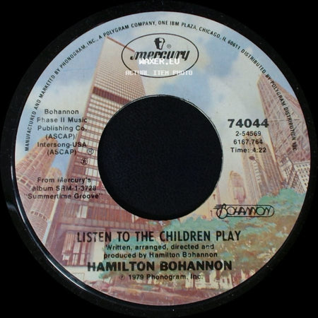 Hamilton Bohannon - Listen To The Children Play / Cut Loose side A