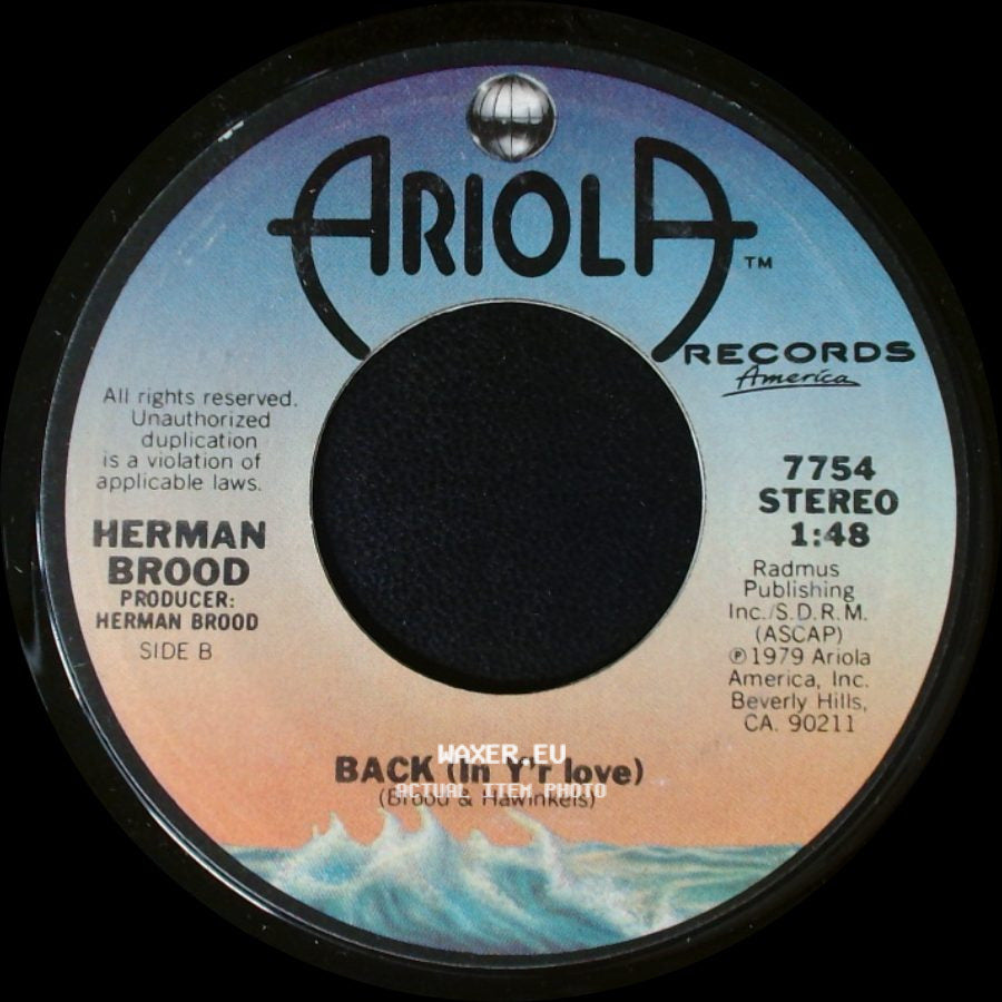 Herman Brood - Saturdaynight / Back (In Y'r Love) side B