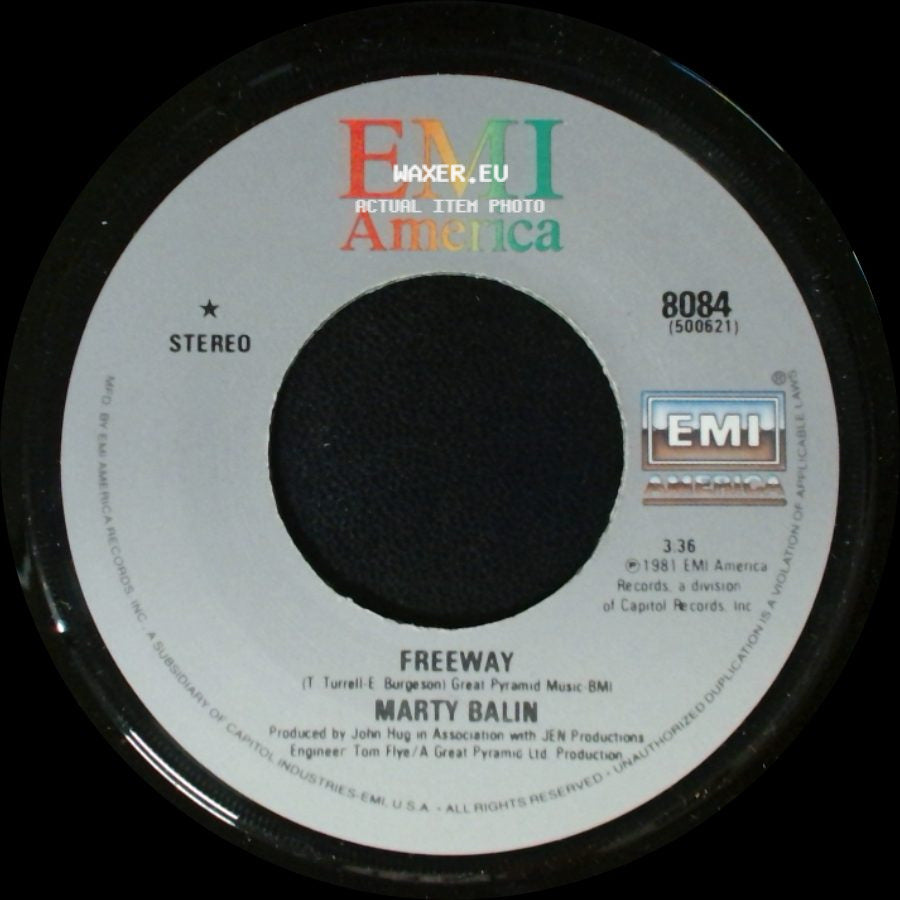 Marty Balin - Freeway / Hearts side A