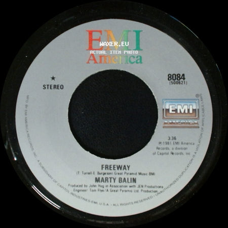 Marty Balin - Freeway / Hearts side A