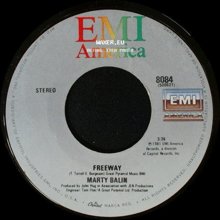 Marty Balin - Freeway / Hearts side A
