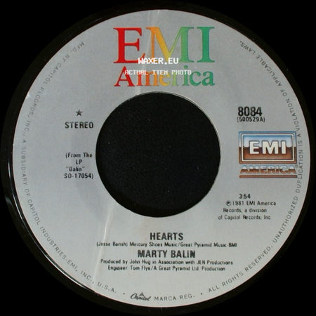 Marty Balin - Freeway / Hearts side B