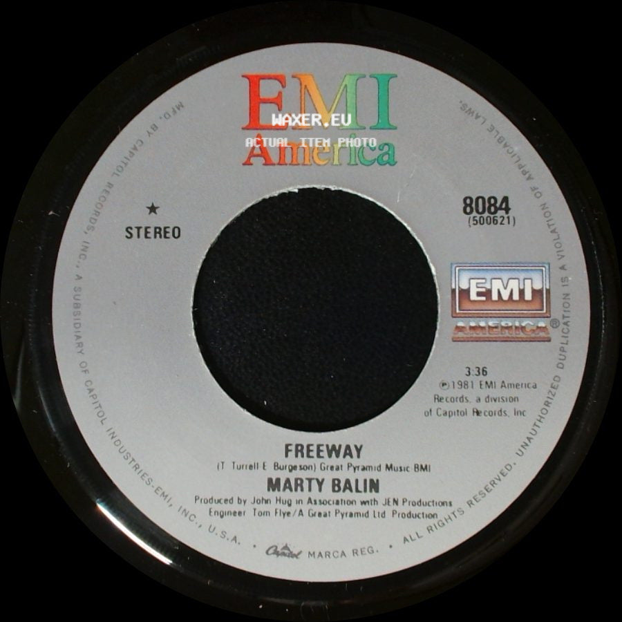 Marty Balin - Freeway / Hearts side A