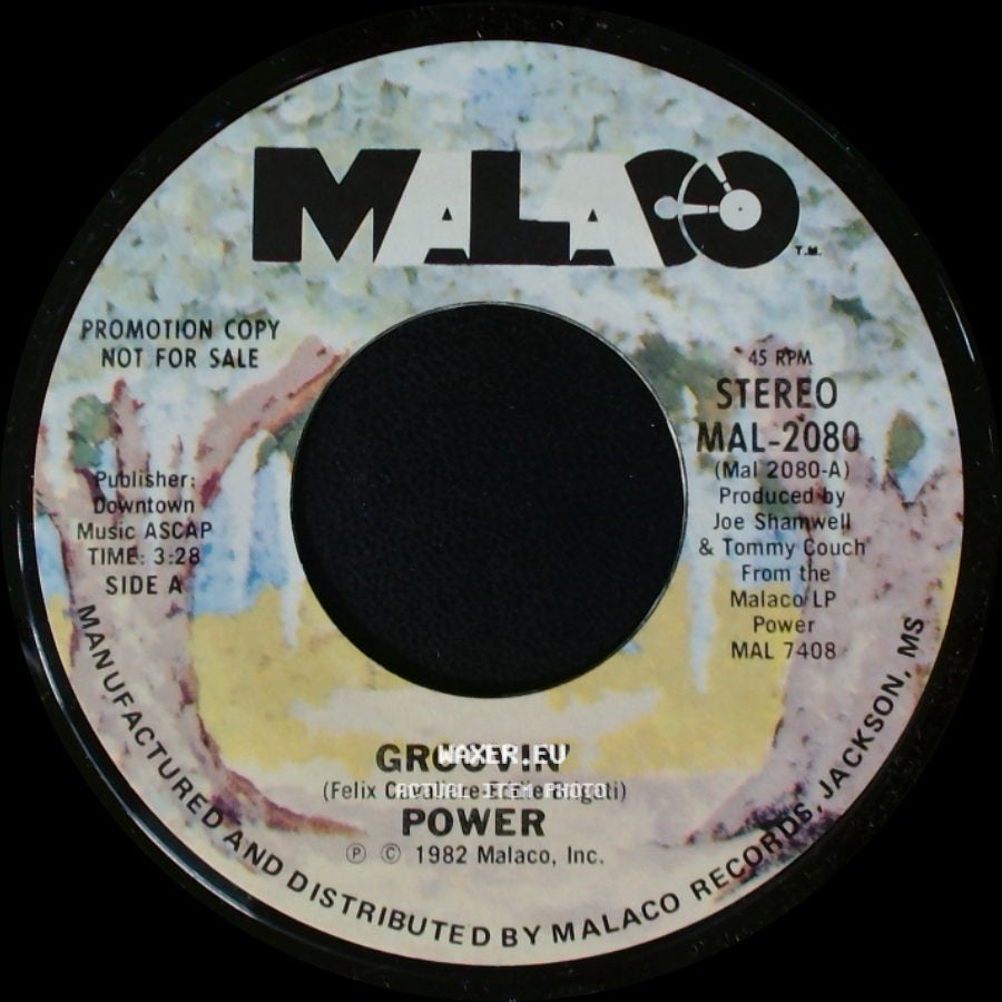 Power - Groovin' / You're Everything I Always Wanted side A