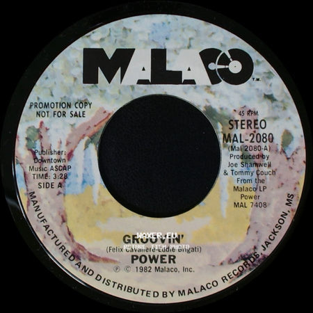 Power - Groovin' / You're Everything I Always Wanted side A