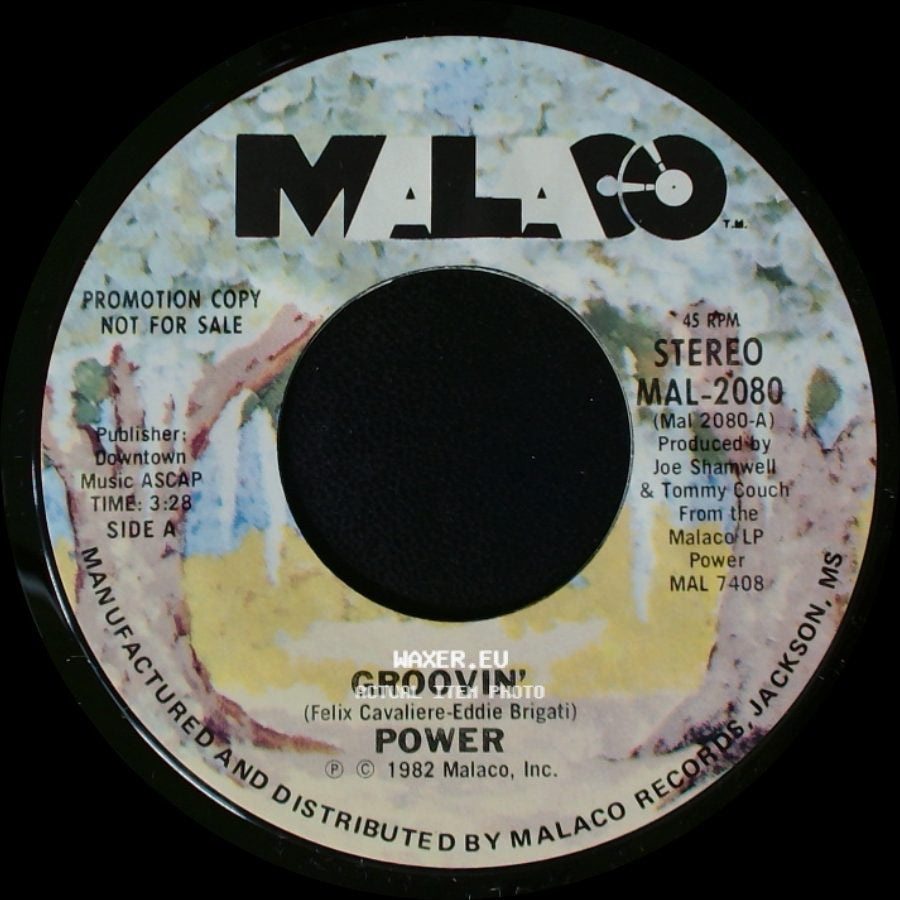 Power - Groovin' / You're Everything I Always Wanted side A