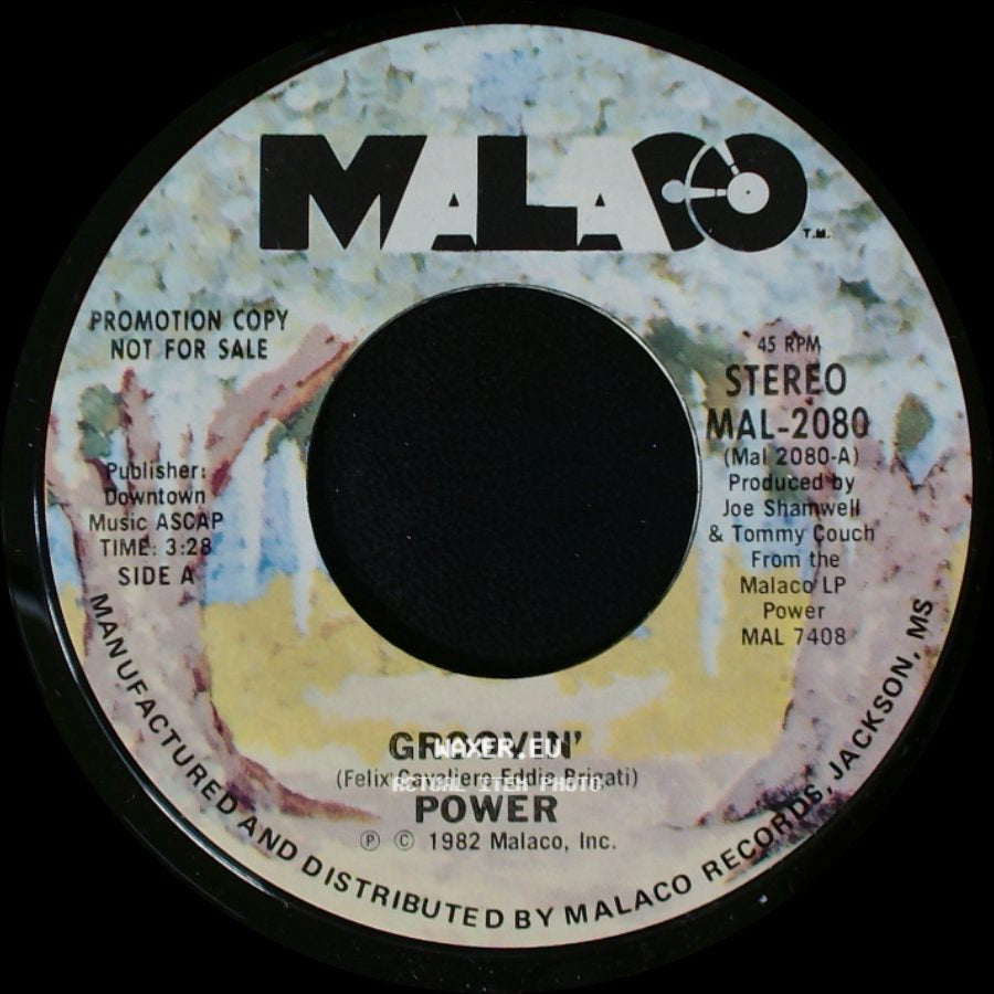 Power - Groovin' / You're Everything I Always Wanted side A