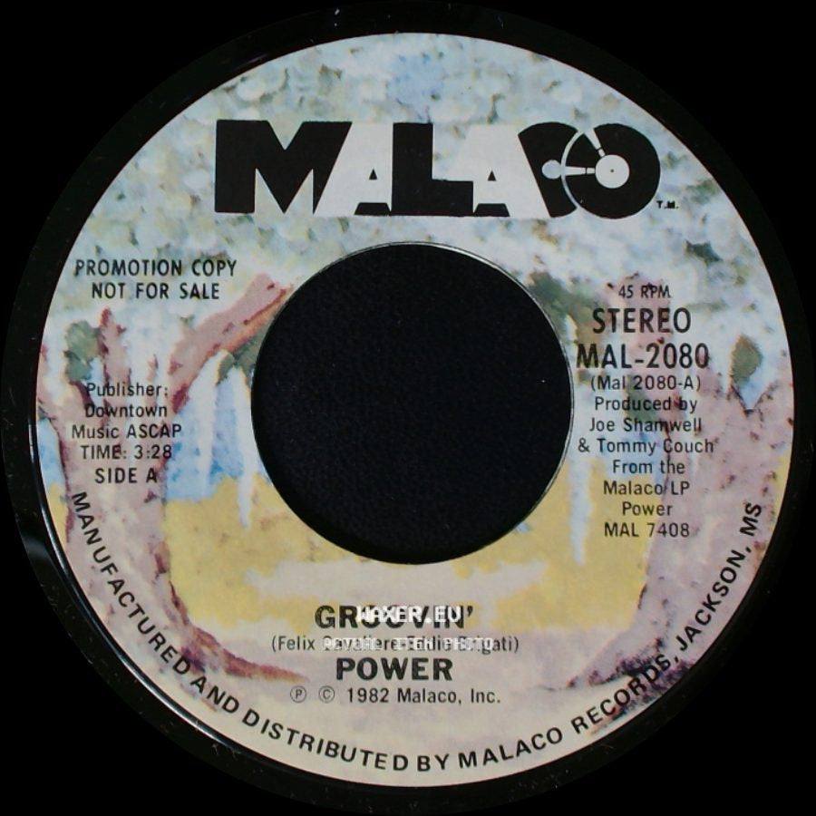 Power - Groovin' / You're Everything I Always Wanted side A