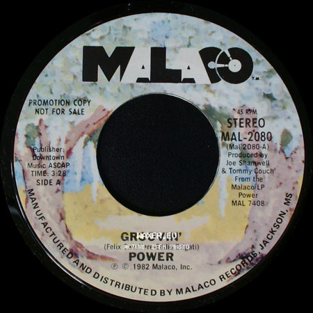Power - Groovin' / You're Everything I Always Wanted side A