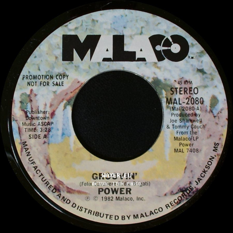 Power - Groovin' / You're Everything I Always Wanted side A