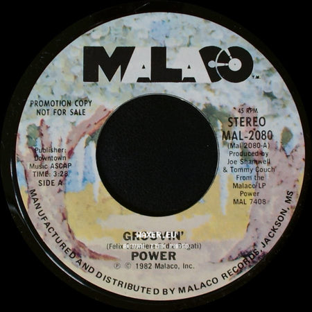 Power - Groovin' / You're Everything I Always Wanted side A