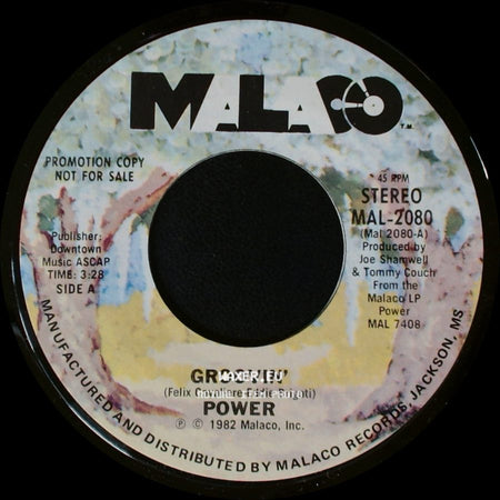 Power - Groovin' / You're Everything I Always Wanted side A