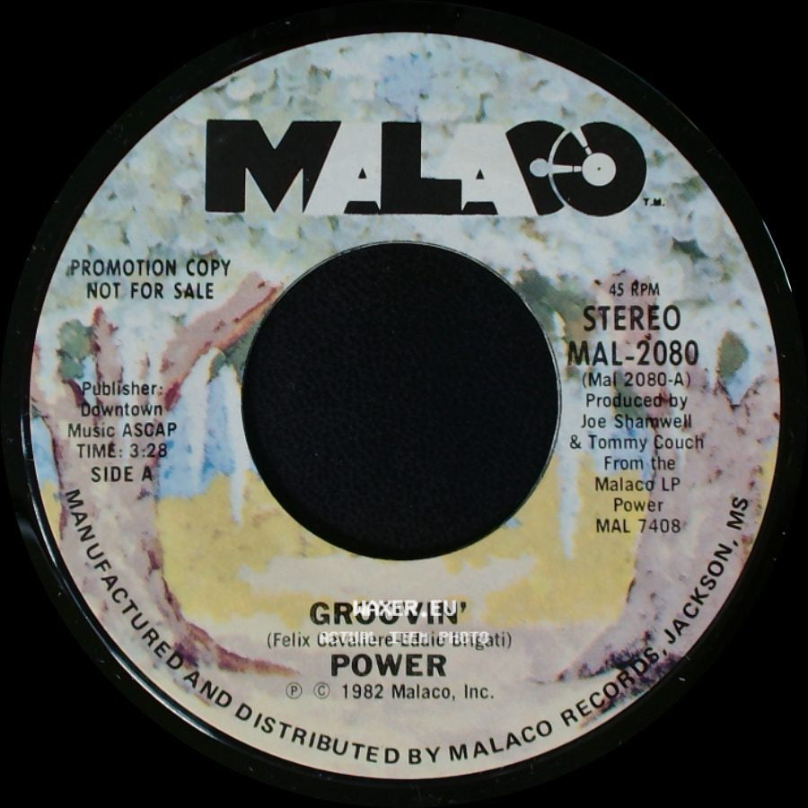 Power - Groovin' / You're Everything I Always Wanted side A
