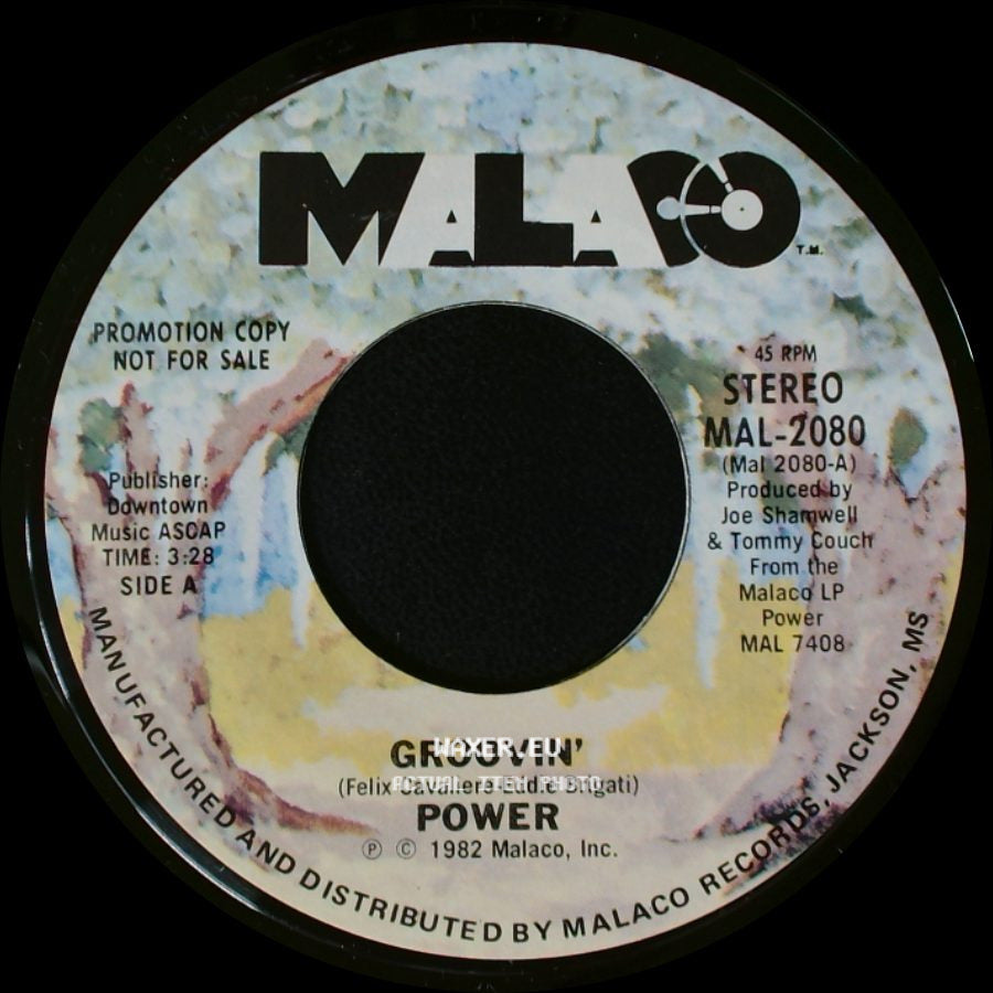 Power - Groovin' / You're Everything I Always Wanted side A