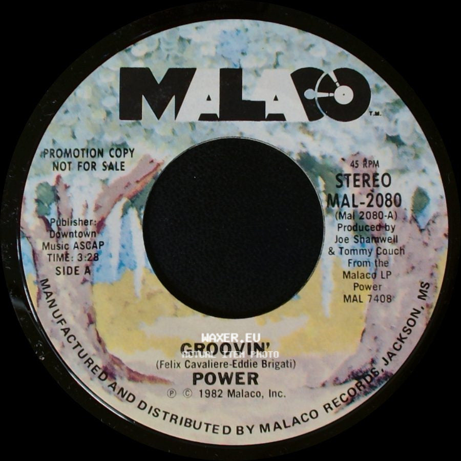 Power - Groovin' / You're Everything I Always Wanted side A
