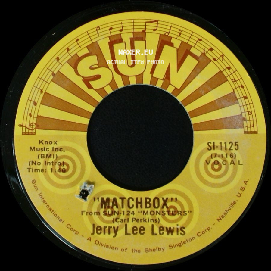 Jerry Lee Lewis - Love On Broadway / Matchbox side B