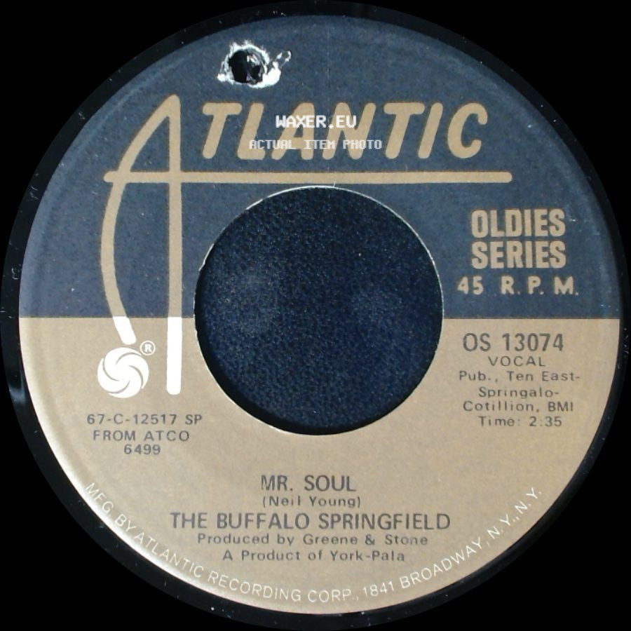 The Buffalo Springfield - Mr. Soul / Bluebird side A