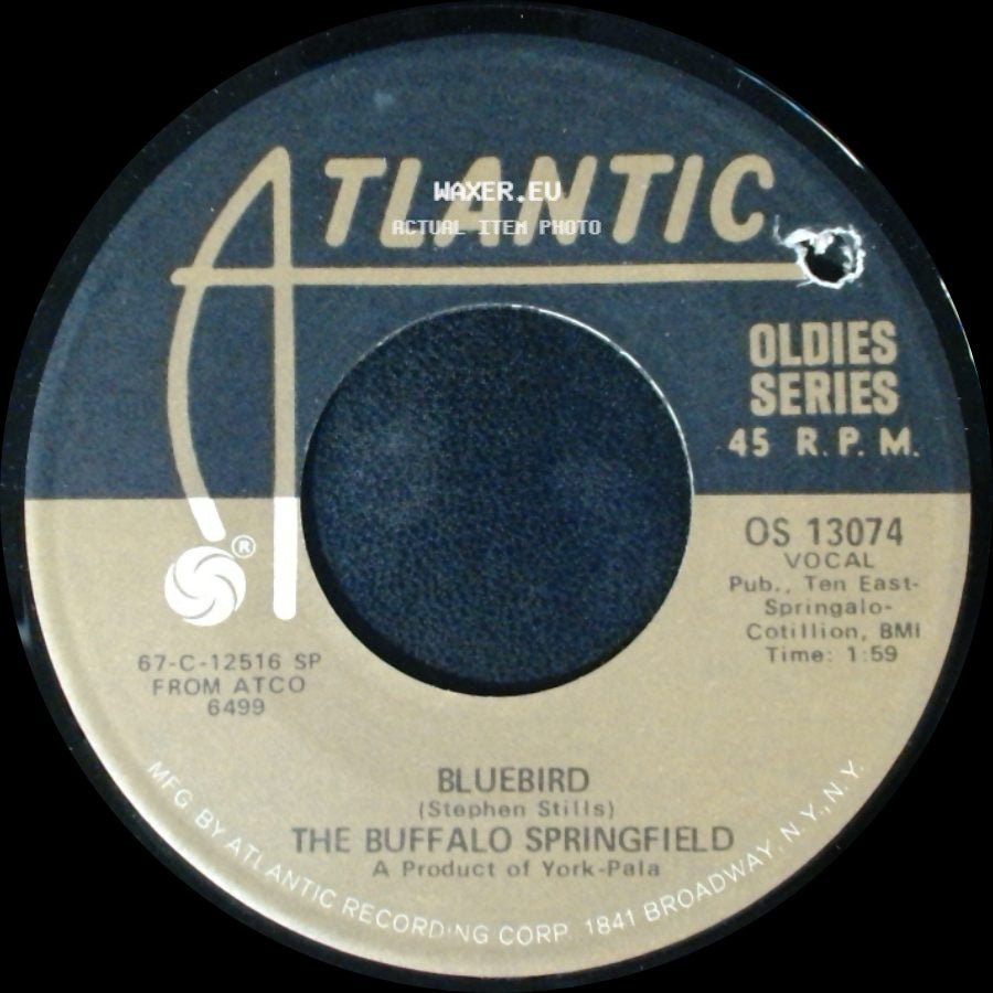 The Buffalo Springfield - Mr. Soul / Bluebird side B