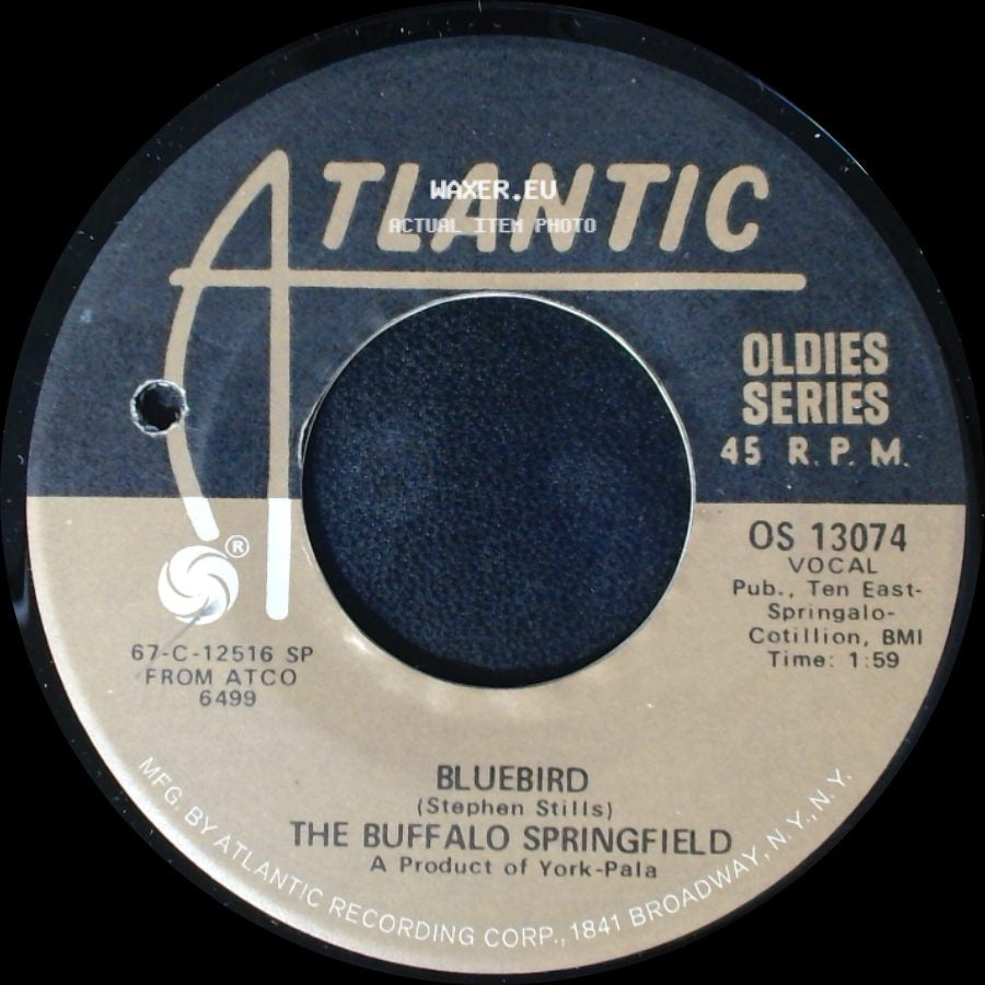 The Buffalo Springfield - Mr. Soul / Bluebird side B