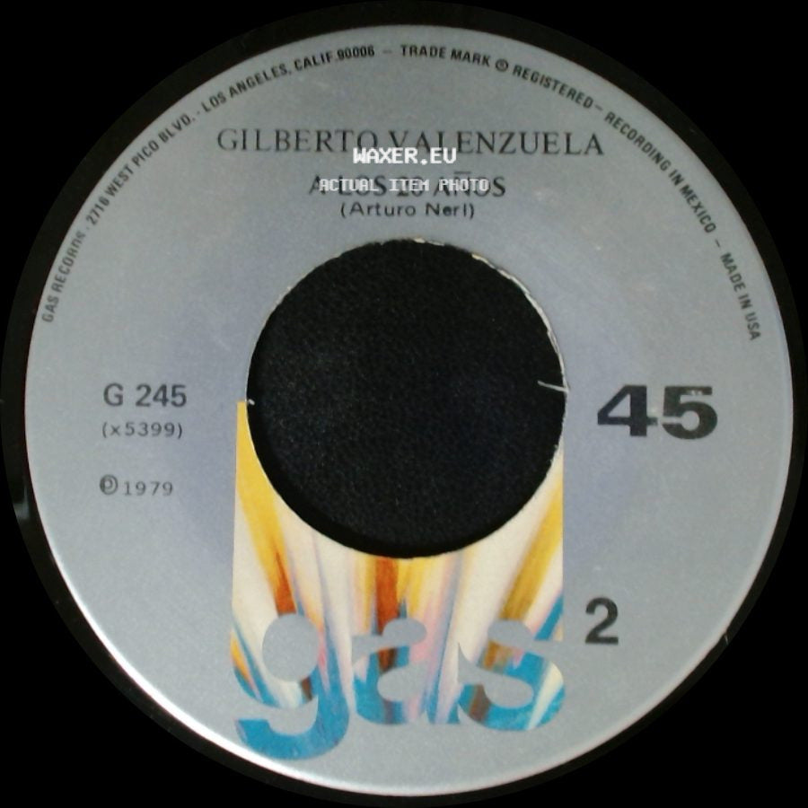 Gilberto Valenzuela - Las Dos Apuestas / A Los 20 Años side B