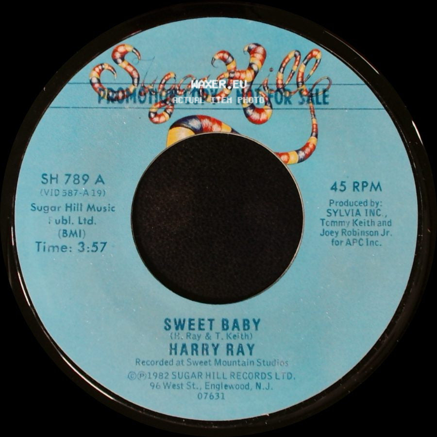 Harry Ray - Sweet Baby / Sweet Baby side B