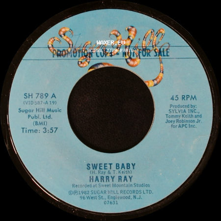 Harry Ray - Sweet Baby / Sweet Baby side A