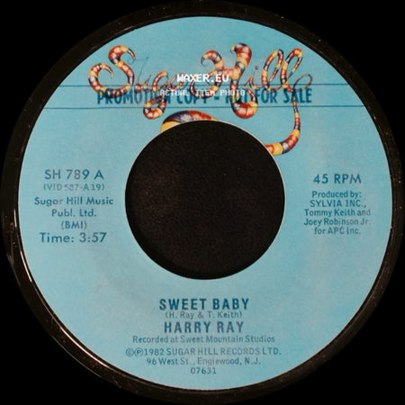 Harry Ray - Sweet Baby / Sweet Baby side B