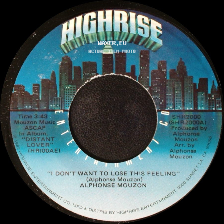Alphonse Mouzon - I Don't Want To Lose This Feeling / The Lady In Red side A