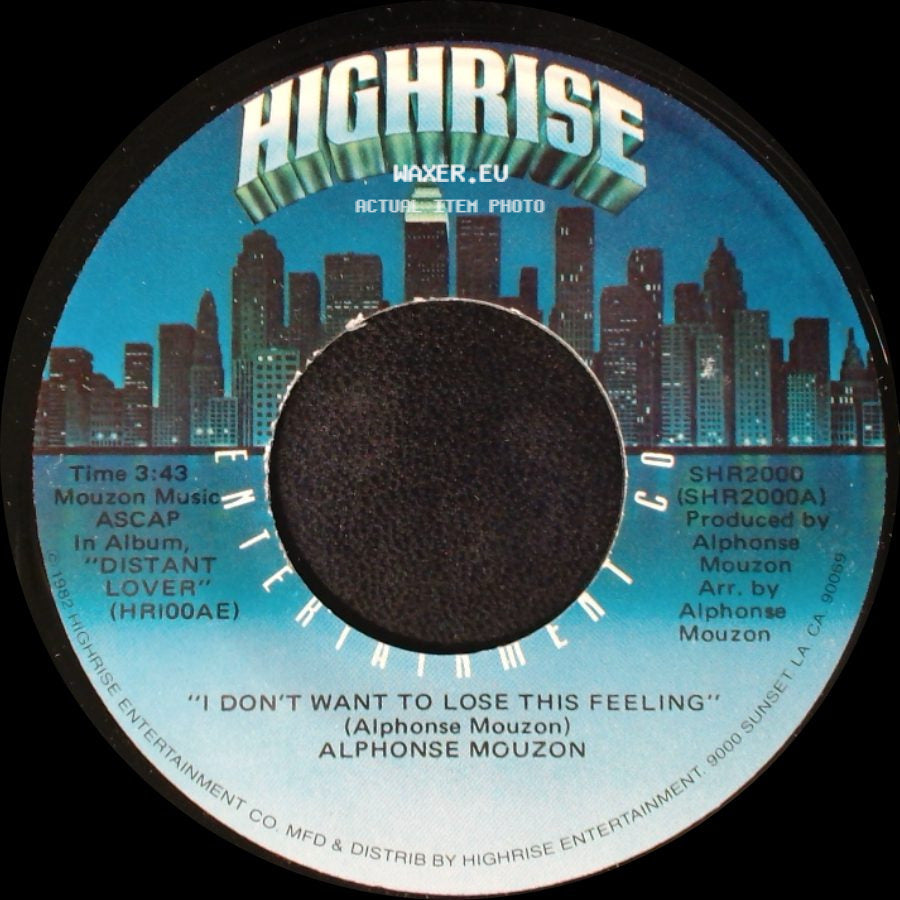 Alphonse Mouzon - I Don't Want To Lose This Feeling / The Lady In Red side A