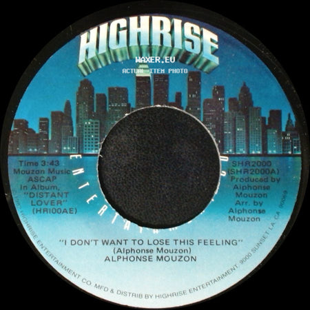 Alphonse Mouzon - The Lady In Red / I Don't Want To Lose This Feeling side B