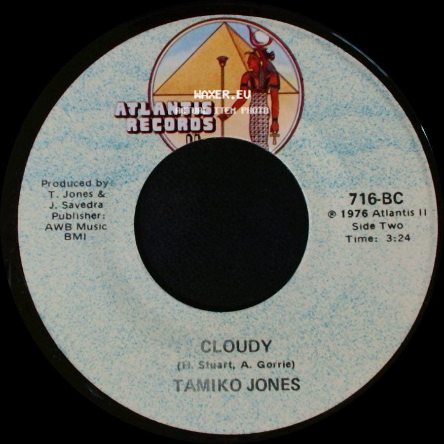 Tamiko Jones - Let It Flow / Cloudy side B