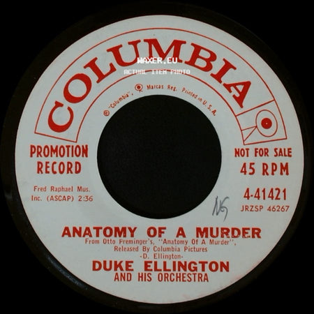 Duke Ellington And His Orchestra - Flirtibird / Anatomy Of A Murder side B
