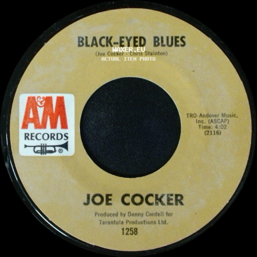 Joe Cocker - Black-Eyed Blues / High Time We Went side A