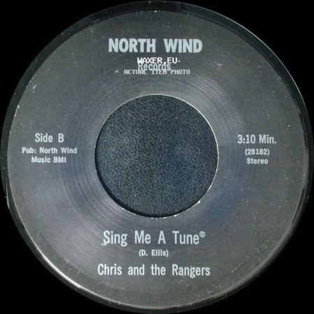 Chris And The Rangers - Please Think It Over / Sing Me A Tune side B