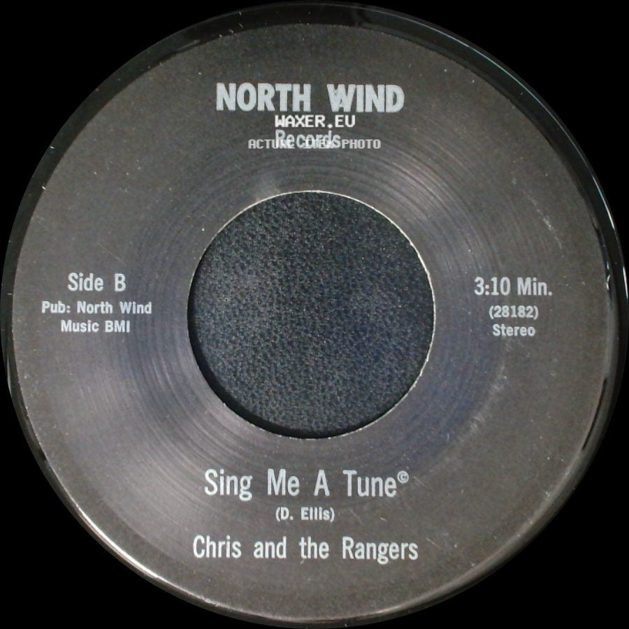 Chris And The Rangers - Please Think It Over / Sing Me A Tune side B