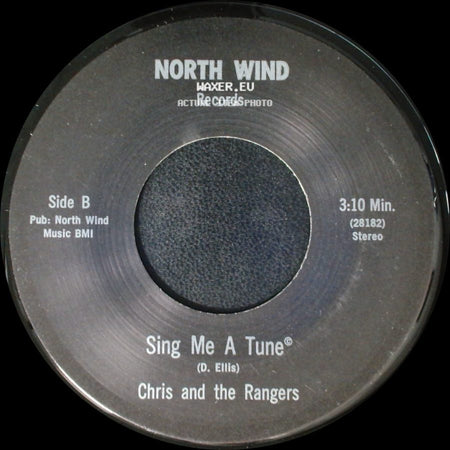 Chris And The Rangers - Please Think It Over / Sing Me A Tune side B
