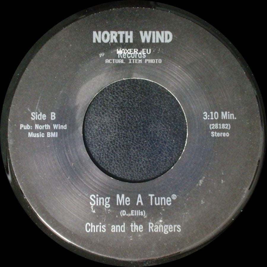 Chris And The Rangers - Please Think It Over / Sing Me A Tune side B