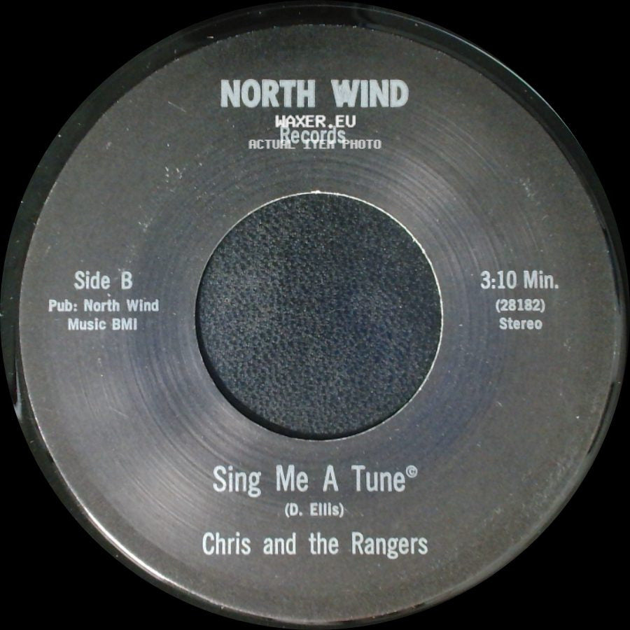 Chris And The Rangers - Please Think It Over / Sing Me A Tune side B