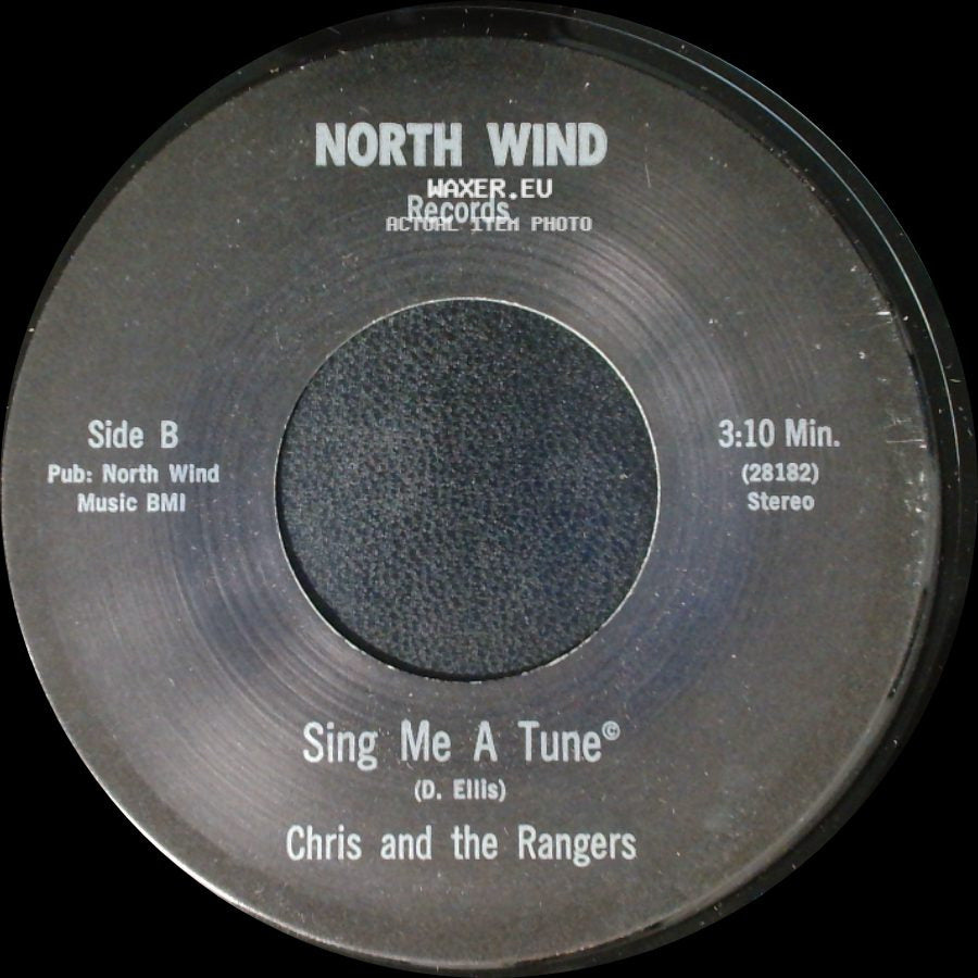 Chris And The Rangers - Please Think It Over / Sing Me A Tune side B